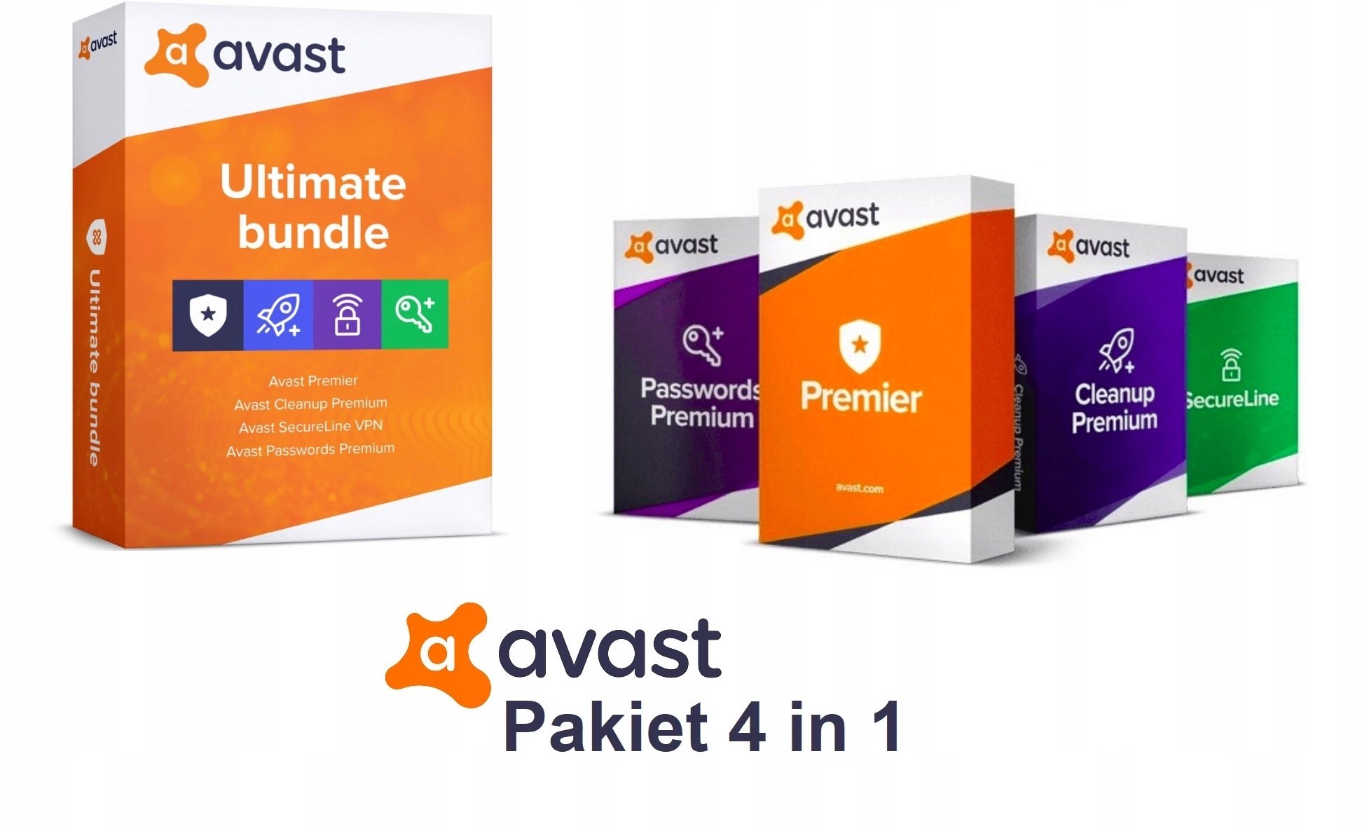 Avast Ultimate | 1PC | 1 Year | Antivirus + CleanUp + VPN + Belt